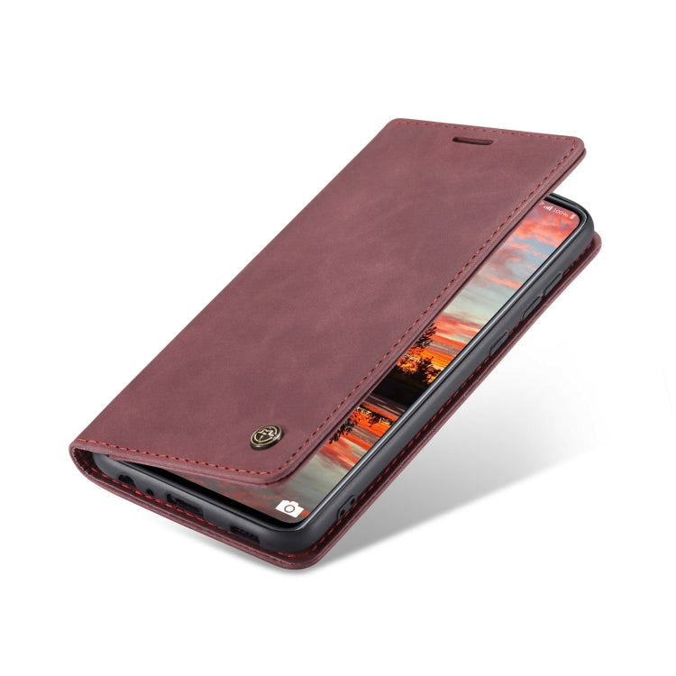 For Samsung Galaxy A33 5G CaseMe 013 Multifunctional Horizontal Flip Leather Phone Case(Wine Red) - Galaxy Phone Cases by CaseMe | Online Shopping South Africa | PMC Jewellery | Buy Now Pay Later Mobicred