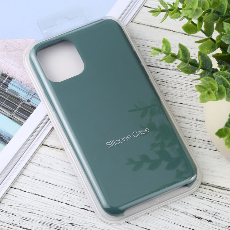 For iPhone 13 Solid Silicone Phone Case(Olive Green) - iPhone 13 Cases by PMC TechLife | Online Shopping South Africa | PMC TechLife