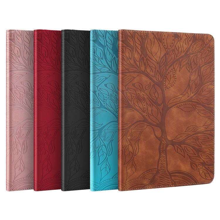 For Amazon Kindle Paperwhite 5 2021 Life Tree Series Leather Tablet Case(Black) - Amazon by PMC TechLife | Online Shopping South Africa | PMC TechLife | Buy Now Pay Later Mobicred