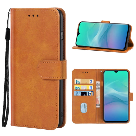 Leather Phone Case For Blackview A60 Plus(Brown) - More Brand by PMC Jewellery | Online Shopping South Africa | PMC Jewellery