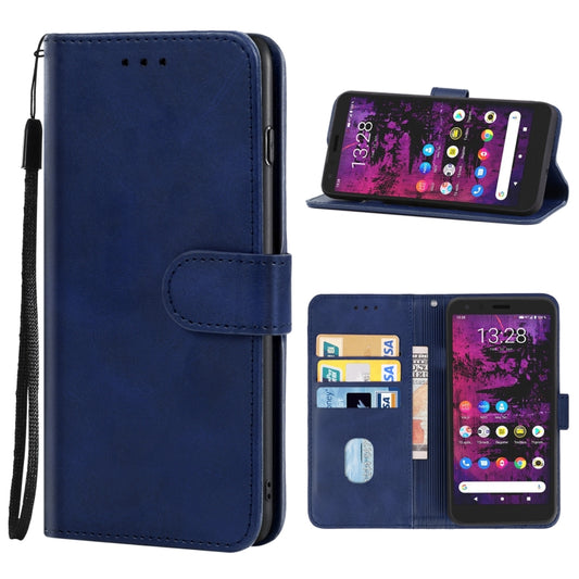 Leather Phone Case For CAT S62 Pro(Blue) - More Brand by PMC Jewellery | Online Shopping South Africa | PMC Jewellery | Buy Now Pay Later Mobicred