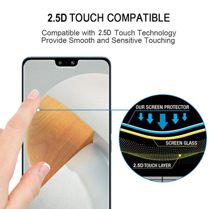 Full Glue Cover Screen Protector Tempered Glass Film For vivo S12 / V23 5G - vivo Tempered Glass by PMC Jewellery | Online Shopping South Africa | PMC Jewellery | Buy Now Pay Later Mobicred