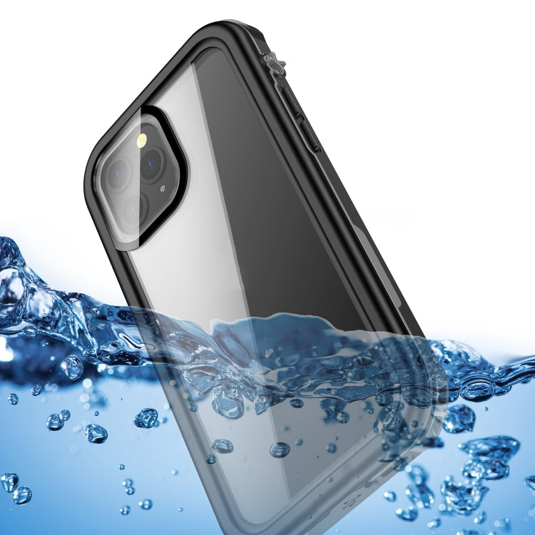 For iPhone 12 Pro Max Waterproof Full Coverage PC + TPU Phone Case(Black) - iPhone 12 Pro Max Cases by PMC Jewellery | Online Shopping South Africa | PMC Jewellery