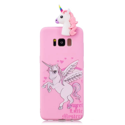 For Galaxy S8 Shockproof Cartoon TPU Protective Case(Unicorn) - Galaxy Phone Cases by PMC Jewellery | Online Shopping South Africa | PMC Jewellery