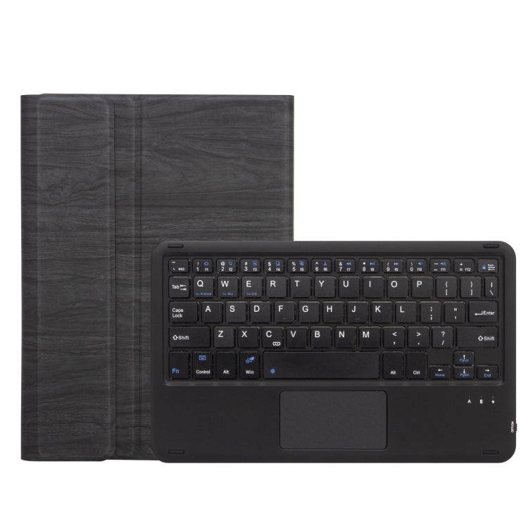 SFGO-A Tree Texture Bluetooth Keyboard Leather Case with Touchpad For Microsoft Surface Go 4 / 3 / 2 / 1(Black + Black) - Others Keyboard by PMC TechLife | Online Shopping South Africa | PMC TechLife