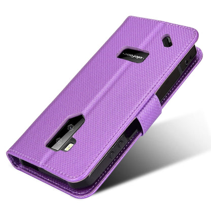 For Ulefone Armor X9 Diamond Texture Leather Phone Case(Purple) - Ulefone Cases by PMC Jewellery | Online Shopping South Africa | PMC Jewellery | Buy Now Pay Later Mobicred