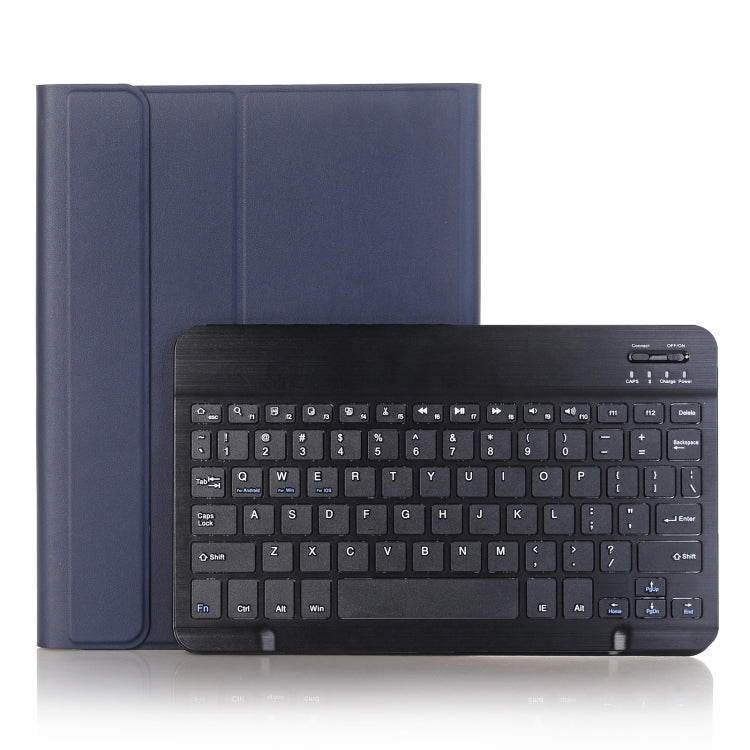 A870B Bluetooth Keyboard Leather Case with Holder & TPU Pen Slot For Samsung Galaxy Tab S8 11 inch SM-X700 / SM-X706(Blue) - Samsung Keyboard by PMC Jewellery | Online Shopping South Africa | PMC Jewellery