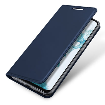 For Samsung Galaxy A23 5G DUX DUCIS Skin Pro Series PU + TPU Leather Phone Case(Blue) - Galaxy Phone Cases by DUX DUCIS | Online Shopping South Africa | PMC Jewellery | Buy Now Pay Later Mobicred