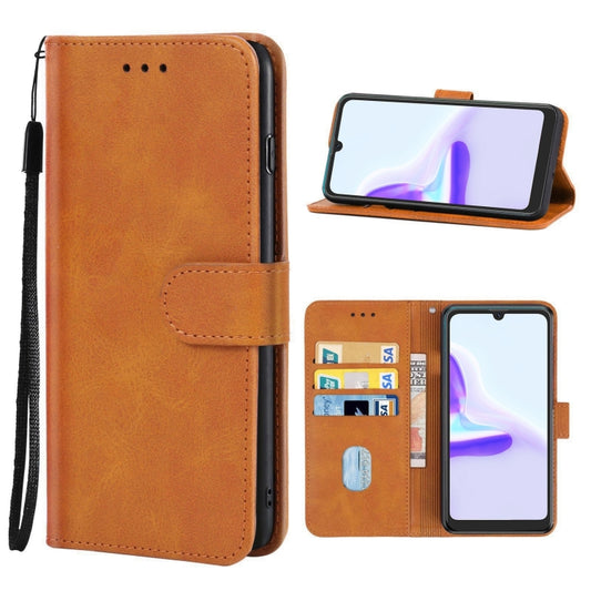 Leather Phone Case For Blackview A50(Brown) - More Brand by PMC Jewellery | Online Shopping South Africa | PMC Jewellery