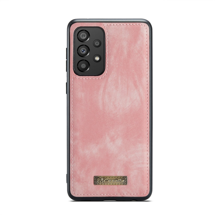 For Samsung Galaxy A33 5G CaseMe-008 Detachable Multifunctional Horizontal Flip Leather Case (Pink) - Galaxy Phone Cases by CaseMe | Online Shopping South Africa | PMC Jewellery | Buy Now Pay Later Mobicred