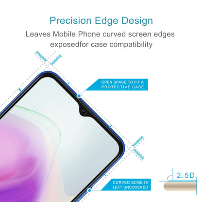 10 PCS 0.26mm 9H 2.5D Tempered Glass Film For Blackview A70 Pro - For Blackview by PMC Jewellery | Online Shopping South Africa | PMC Jewellery