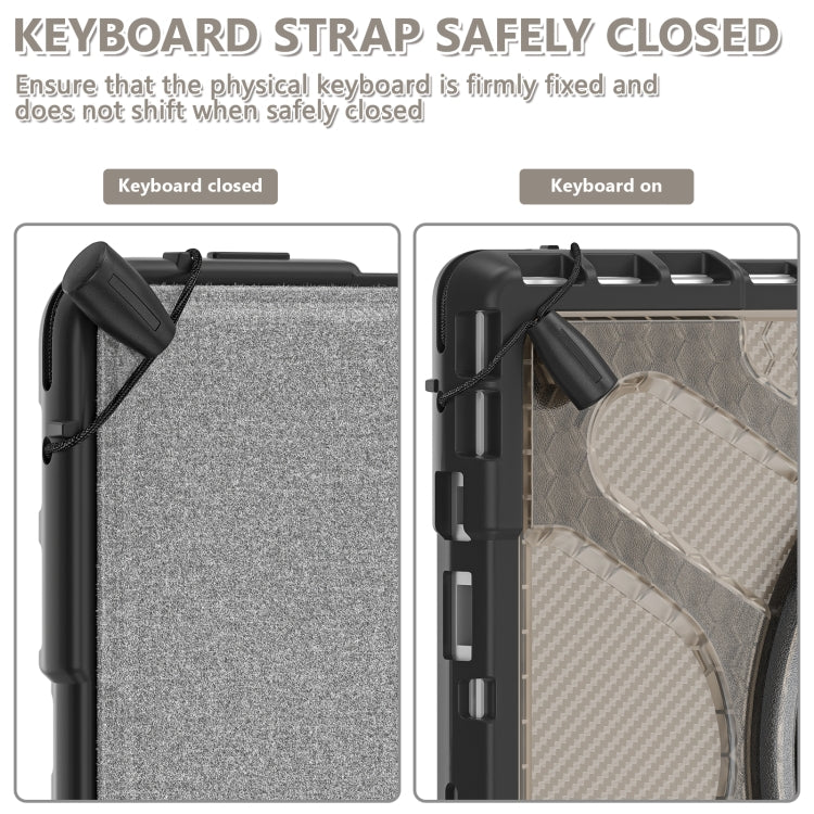 For MicroSoft Surface Pro 4 / 5 / 6 / 7 TPU + PC Tablet Case(Tea Color) - Others by PMC TechLife | Online Shopping South Africa | PMC TechLife | Buy Now Pay Later Mobicred