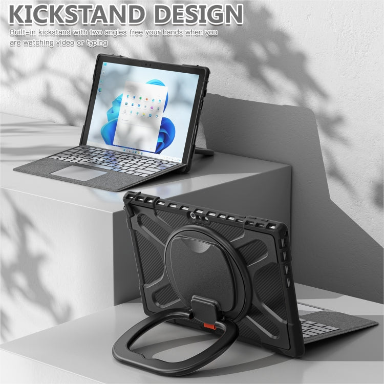 For MicroSoft Surface Pro 4 / 5 / 6 / 7 TPU + PC Tablet Case(Black) - Others by PMC TechLife | Online Shopping South Africa | PMC TechLife | Buy Now Pay Later Mobicred