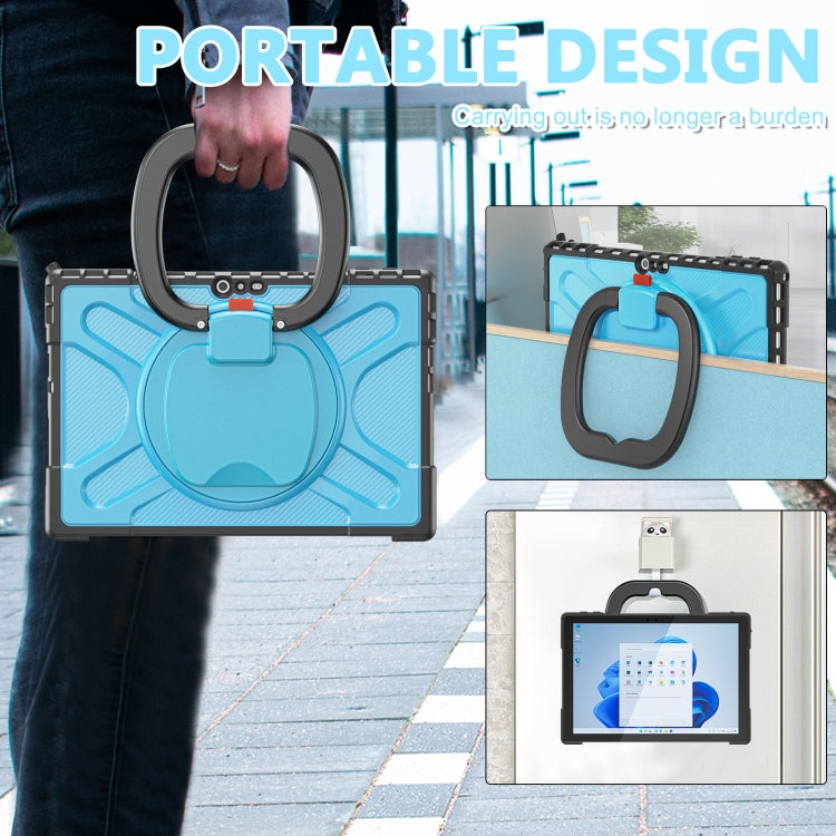 For MicroSoft Surface Pro 4 / 5 / 6 / 7 TPU + PC Tablet Case(Blue) - Others by PMC TechLife | Online Shopping South Africa | PMC TechLife | Buy Now Pay Later Mobicred