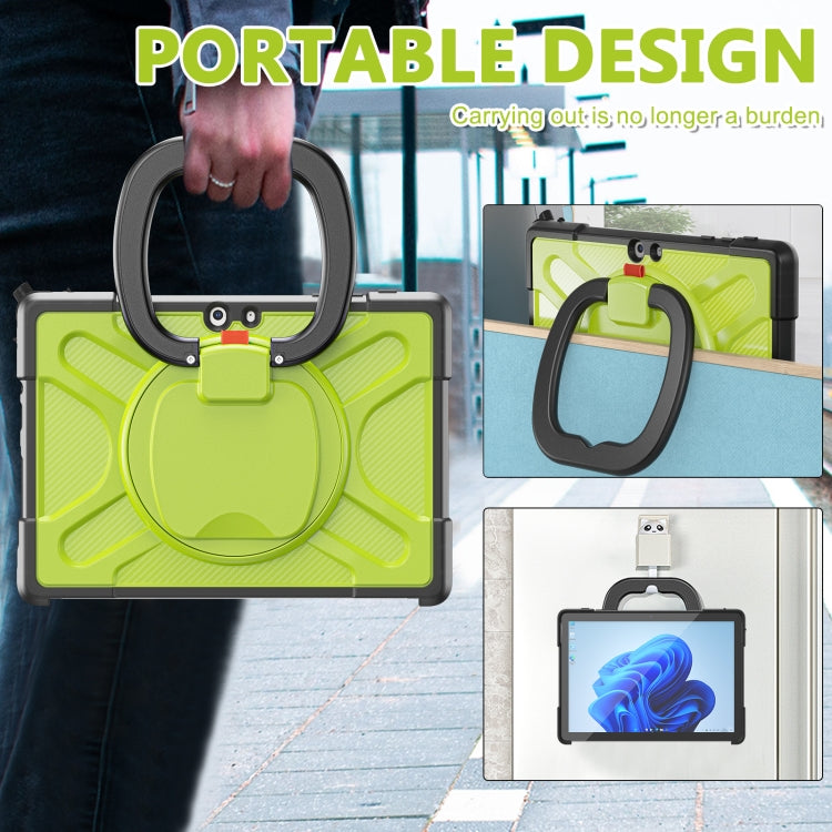 For MicroSoft Surface Go 1 / 2 / 3 TPU + PC Tablet Case(Yellow Green) - Others by PMC TechLife | Online Shopping South Africa | PMC TechLife | Buy Now Pay Later Mobicred