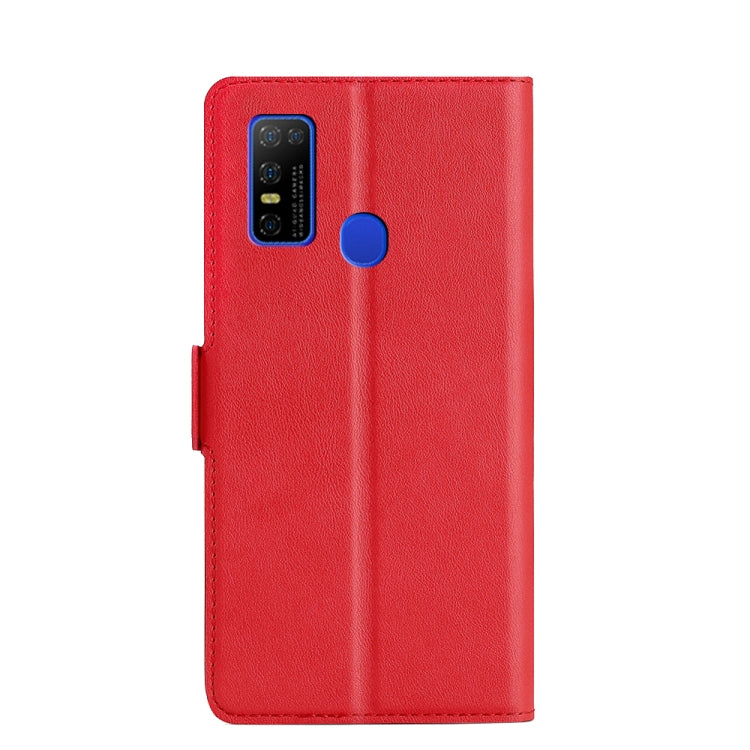 For Doogee N30 Ultra-thin Voltage Side Buckle PU + TPU Leather Phone Case(Red) - More Brand by PMC Jewellery | Online Shopping South Africa | PMC Jewellery | Buy Now Pay Later Mobicred