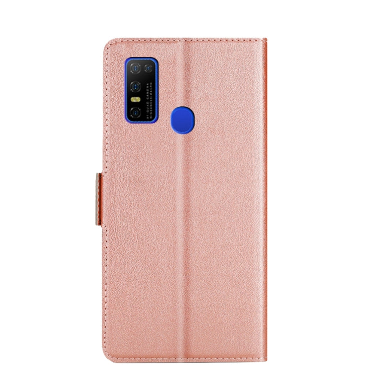 For Doogee N30 Ultra-thin Voltage Side Buckle PU + TPU Leather Phone Case(Rose Gold) - More Brand by PMC Jewellery | Online Shopping South Africa | PMC Jewellery | Buy Now Pay Later Mobicred