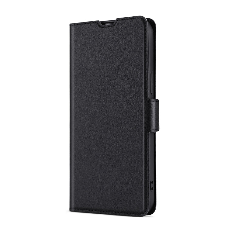 For Doogee Y8 Ultra-thin Voltage Side Buckle PU + TPU Leather Phone Case(Black) - More Brand by PMC TechLife | Online Shopping South Africa | PMC TechLife | Buy Now Pay Later Mobicred