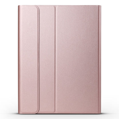 A11 Lambskin Texture Ultra-thin Bluetooth Keyboard Leather Case For iPad Air 2022 / Air 2020 10.9 & Pro 11 inch 2021 / 2020 / 2018(Rose Gold) - Universal by PMC Jewellery | Online Shopping South Africa | PMC Jewellery