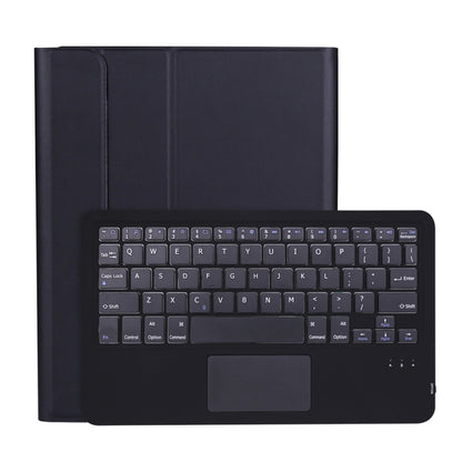 A11B-A Lambskin Texture Ultra-thin Bluetooth Keyboard Leather Case with Pen Holder & Touchpad For iPad Air 5 2022 / Air 4 2020 10.9 & Pro 11 inch 2021 / 2020 / 2018(Black) - Universal by PMC Jewellery | Online Shopping South Africa | PMC Jewellery