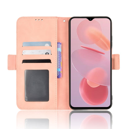 For Ulefone Note 12P Skin Feel Calf Pattern Leather Phone Case(Pink) - Ulefone Cases by PMC Jewellery | Online Shopping South Africa | PMC Jewellery | Buy Now Pay Later Mobicred