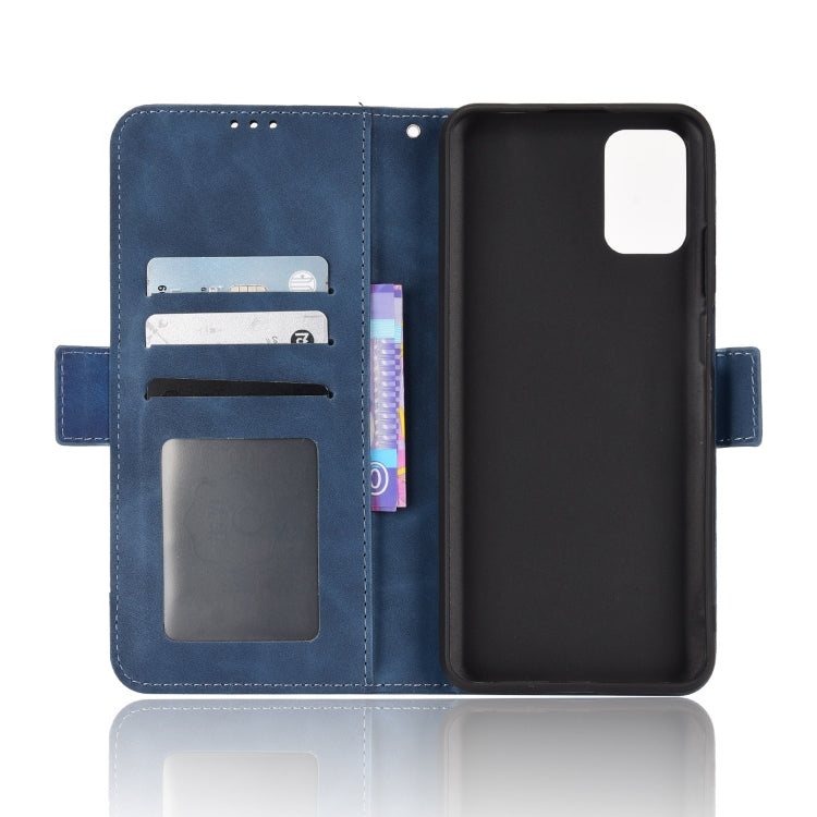 For Ulefone Note 12P Skin Feel Calf Pattern Leather Phone Case(Blue) - Ulefone Cases by PMC Jewellery | Online Shopping South Africa | PMC Jewellery | Buy Now Pay Later Mobicred