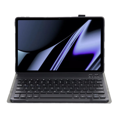 OP11 Lambskin Texture Ultra-thin Bluetooth Keyboard Leather Case For OPPO Pad 11 inch(Black) - Others Keyboard by PMC Jewellery | Online Shopping South Africa | PMC Jewellery