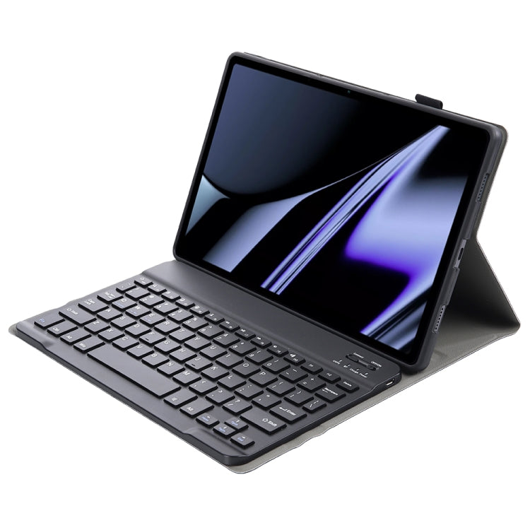 OP11 Lambskin Texture Ultra-thin Bluetooth Keyboard Leather Case For OPPO Pad 11 inch(Black) - Others Keyboard by PMC Jewellery | Online Shopping South Africa | PMC Jewellery