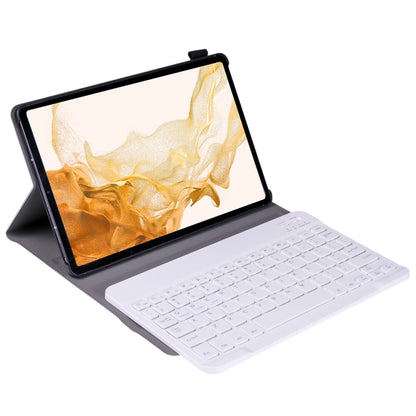 A700 Ultra-thin Bluetooth Keyboard Leather Case For Samsung Galaxy Tab S8 11 inch SM-X700 / SM-X706(Gold) - Samsung Keyboard by PMC Jewellery | Online Shopping South Africa | PMC Jewellery