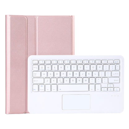 A700-A Ultra-thin Bluetooth Keyboard Leather Case with Touchpad For Samsung Galaxy Tab S8 11 inch SM-X700 / SM-X706(Rose Gold) - Samsung Keyboard by PMC Jewellery | Online Shopping South Africa | PMC Jewellery