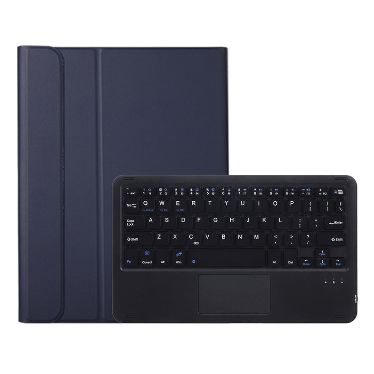 A700B-A Bluetooth Keyboard Leather Case with Pen Slot & Touchpad For Samsung Galaxy Tab S8 11 inch SM-X700 / SM-X706(Blue) - Samsung Keyboard by PMC Jewellery | Online Shopping South Africa | PMC Jewellery