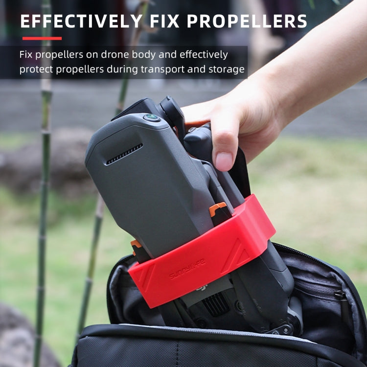 Sunnylife M3-SJ359 Silicone Paddle Storage Holder Beam Propeller for DJI Mavic 3(Black) - Others by Sunnylife | Online Shopping South Africa | PMC TechLife | Buy Now Pay Later Mobicred