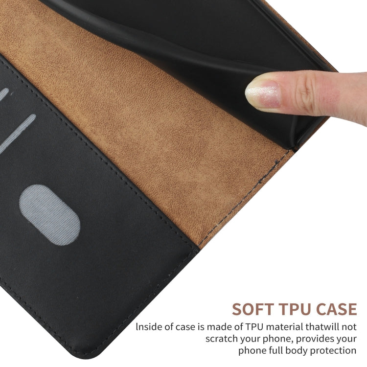 For Honor 9X Lite Genuine Leather Fingerprint-proof Horizontal Flip Phone Case(Black) - Huawei Cases by PMC TechLife | Online Shopping South Africa | PMC TechLife | Buy Now Pay Later Mobicred