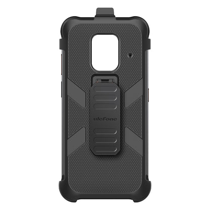 For Ulefone Power Armor 14 Pro Ulefone Back Clip Phone Case with Carabiner(Black) - Ulefone Cases by Ulefone | Online Shopping South Africa | PMC Jewellery | Buy Now Pay Later Mobicred