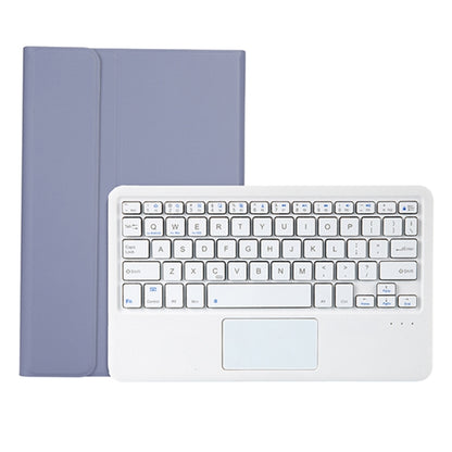 OP11-A Lambskin Texture Ultra-thin Bluetooth Keyboard Leather Case with Touchpad For OPPO Pad 11 inch(Purple) - Others Keyboard by PMC Jewellery | Online Shopping South Africa | PMC Jewellery | Buy Now Pay Later Mobicred