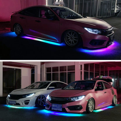 Car Modification Symphony Voice Control LED Chassis Lights, Specification:2 x 120cm + 2 x 150cm - Atmosphere lights by PMC Jewellery | Online Shopping South Africa | PMC Jewellery | Buy Now Pay Later Mobicred