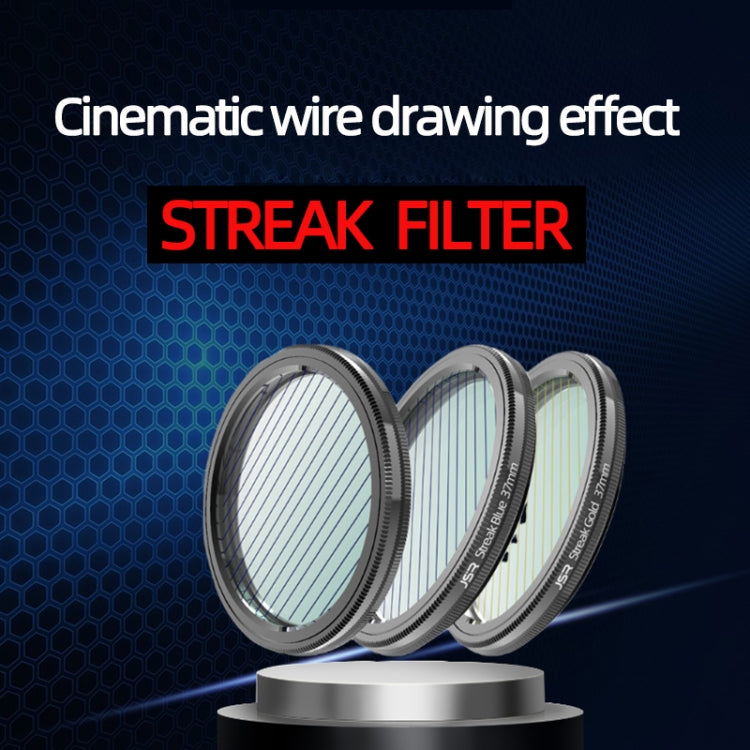 JSR Starlight Drawing Camera Lens Filter, Size:37mm(Streak Gold) - free shipping - PMC TechLife - Order now!