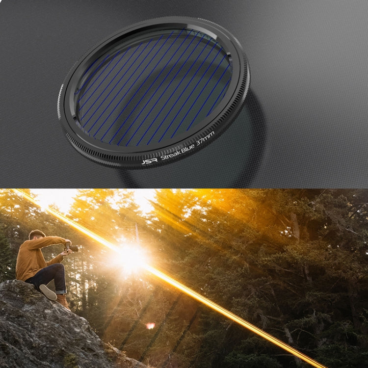 JSR Starlight Drawing Camera Lens Filter, Size:46mm(Streak Blue) - free shipping - PMC TechLife - Order now!