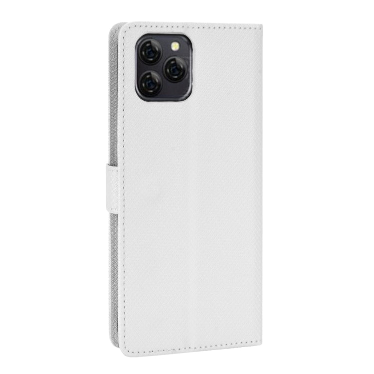 For Blackview A95 Diamond Texture Leather Phone Case(White) - More Brand by PMC TechLife | Online Shopping South Africa | PMC TechLife