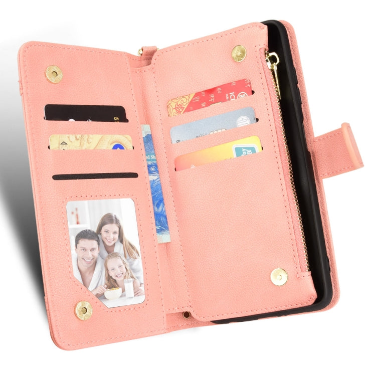 For Doogee S86 / S86 Pro Litchi Texture Zipper Leather Phone Case(Pink) - Doogee Cases by PMC TechLife | Online Shopping South Africa | PMC TechLife | Buy Now Pay Later Mobicred