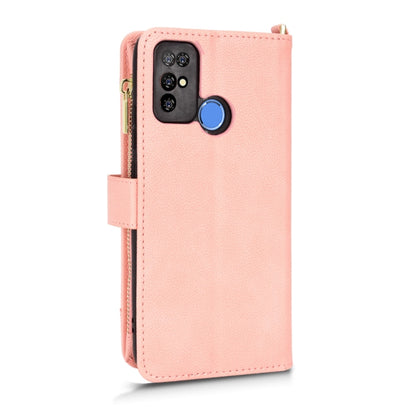 For Doogee X96 Pro Litchi Texture Zipper Leather Phone Case(Pink) - Doogee Cases by PMC Jewellery | Online Shopping South Africa | PMC Jewellery | Buy Now Pay Later Mobicred