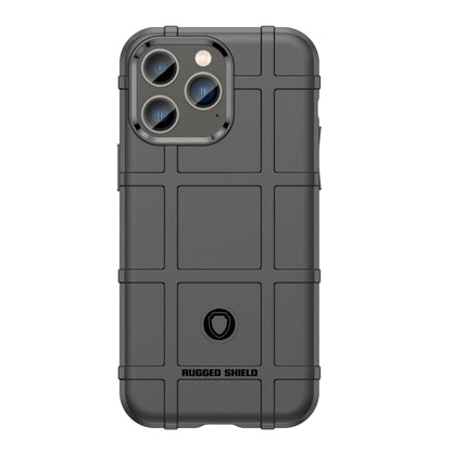 For iPhone 14 Pro Rugged Shield Full Coverage Shockproof TPU Case (Black) - iPhone 14 Pro Cases by PMC Jewellery | Online Shopping South Africa | PMC Jewellery