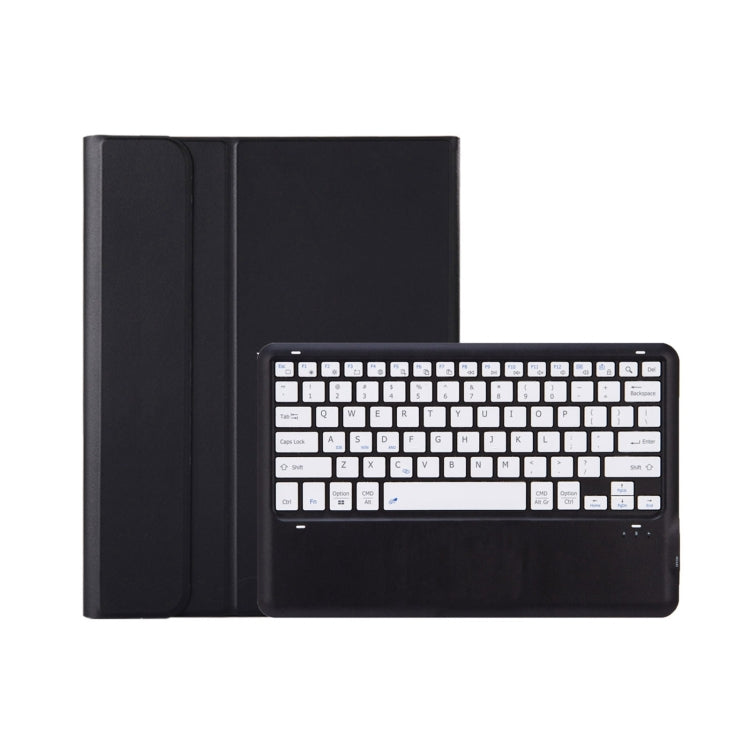 C12B Detachable Pen Slot Bluetooth Keyboard Leather Tablet Case For iPad Pro 12.9 inch 2021/2020/2018(Black) - For iPad Pro by PMC Jewellery | Online Shopping South Africa | PMC Jewellery