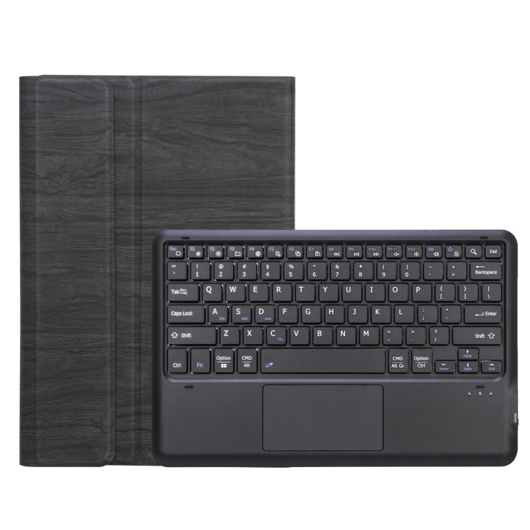 SF128-A Tree Texture Touchpad Bluetooth Keyboard Leather Tablet Case For Microsoft Surface Pro 8(Black) - Others Keyboard by PMC Jewellery | Online Shopping South Africa | PMC Jewellery