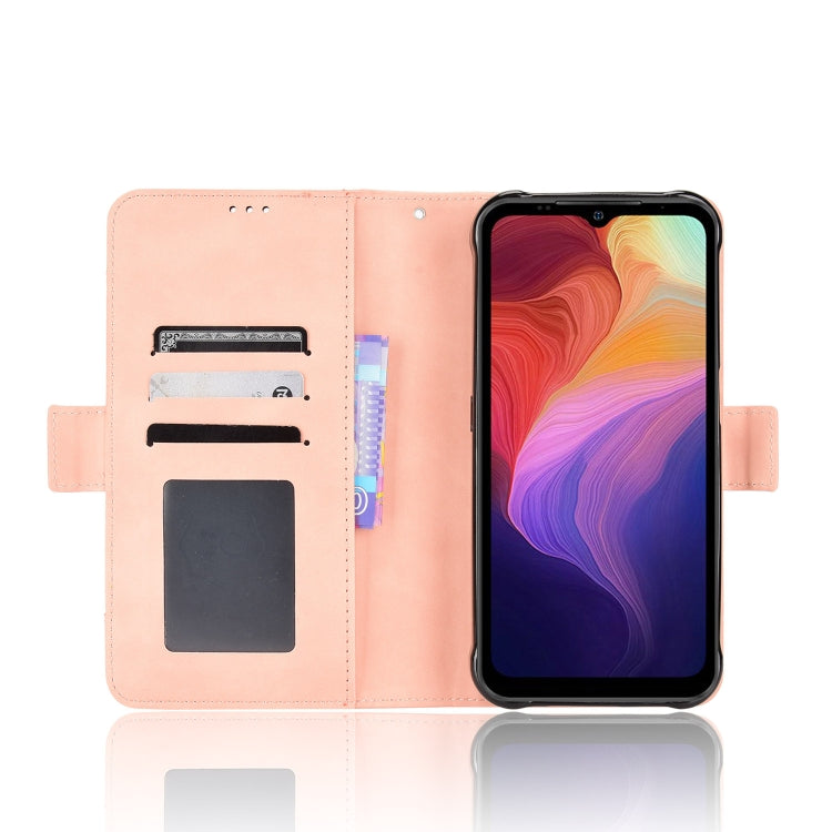 For Ulefone Power Armor 14 / 14 Pro Skin Feel Calf Texture Card Slots Leather Phone Case(Pink) - Ulefone Cases by PMC Jewellery | Online Shopping South Africa | PMC Jewellery | Buy Now Pay Later Mobicred