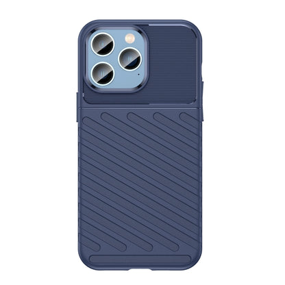 For iPhone 14 Thunderbolt Shockproof TPU Phone Case (Blue) - iPhone 14 Cases by PMC Jewellery | Online Shopping South Africa | PMC Jewellery