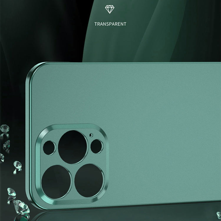 For iPhone 13 Pro Max Electroplating Frosted Frameless Phone Case (Light Blue) - iPhone 13 Pro Max Cases by PMC Jewellery | Online Shopping South Africa | PMC Jewellery | Buy Now Pay Later Mobicred