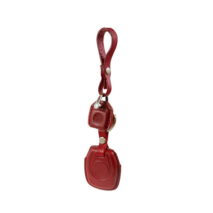 HP-A009 Motorcycle Cowhide Leather Induction Key Protective Cover for Harley Sportster S(Red) - Bags & Luggages by PMC Jewellery | Online Shopping South Africa | PMC Jewellery | Buy Now Pay Later Mobicred