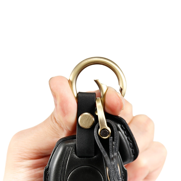 HP-A009 Motorcycle Cowhide Leather Induction Key Protective Cover for Harley Sportster S(Green) - Bags & Luggages by PMC TechLife | Online Shopping South Africa | PMC TechLife | Buy Now Pay Later Mobicred