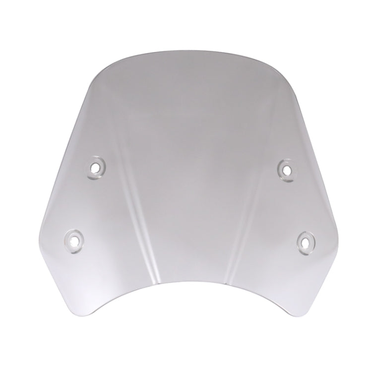 HP-DF016-B Motorcycle Front Windshield for Benelli Leoncino Trail 250(Transparent) - Others by PMC TechLife | Online Shopping South Africa | PMC TechLife | Buy Now Pay Later Mobicred